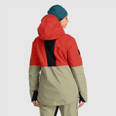 屋外の女性の半球 Ii ゴアテックス® ジャケット クランベリー/フリント