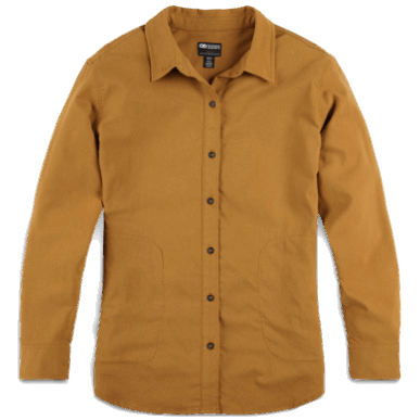 アウトドア レディース クルシャン フランネル シャツ タプナード