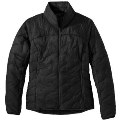 アウトドア レディース スーパーストランド LT ジャケット プラス ブラック