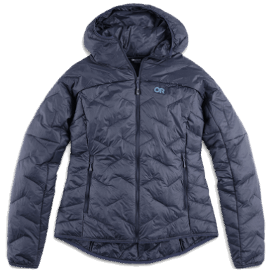 アウトドア レディース スーパーストランド LT パーカプラス ネイバル ブルー