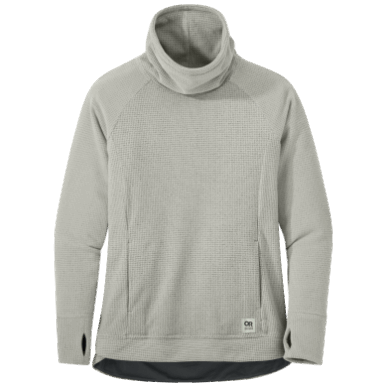 アウトドア レディース トレイル ミックス カウル プルオーバー プラス サンド