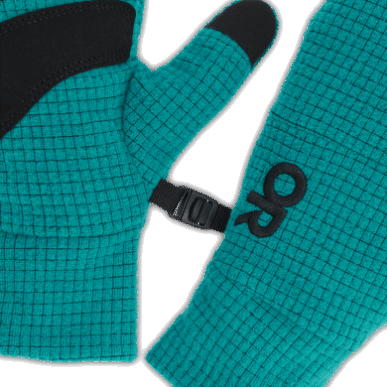 アウトドア レディース トレイル ミックス グローブ ディープ レイク