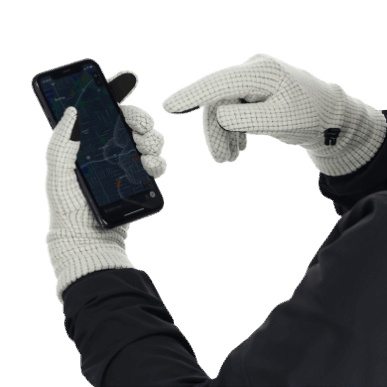 アウトドア レディース トレイル ミックス グローブ サンド