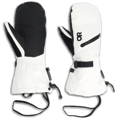 アウトドア レボリューション ゴアテックス ミット ブラック