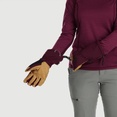 アウトドア レディース アレテ II ゴアテックス グローブ カラマタ