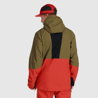 アウトドア メンズ ヘミスフィア II ゴアテックス® ジャケット ローデン/クランベリー