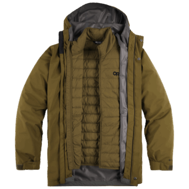 アウトドア メンズ フォレイ 3-in-1 パーカ ローデン