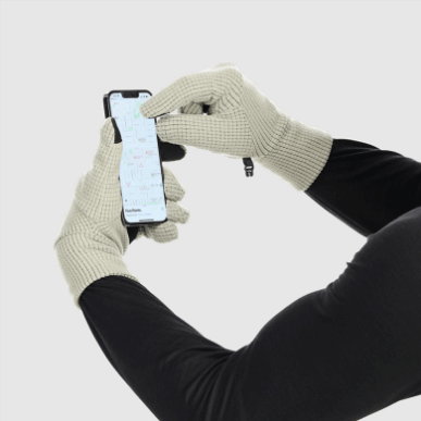 アウトドア メンズ トレイル ミックス グローブ フリント